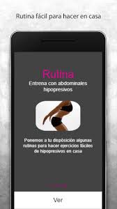 Los ejercicios hipopresivos consisten en la realización de posturas y movimientos que, combinados con diversas técnicas hipopresivas, buscan disminuir la presión en las cavidades torácica. Abdominales Hipopresivos For Android Apk Download
