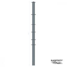 Slackline Pfosten Park 3 Pfosten Witterung Fundament