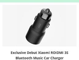 exclusive debut xiaomi roidmi 3s bluetooth music car charger xiaomi electronic accessories charger car