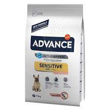 advance mini sensitive somon ve pirin li k k irk k pek mamas 7 5 kg somon biyotin beslenme