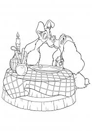 Download and print amazing lady and the tramp coloring pages for free. Lady And The Tramp At The Table Coloring Pages Lady And The Tramp Coloring Pages Colorings Cc