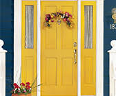 Give your home a welcoming pop of color with th. Exterior Inspiration Front Door Paint Colors Sherwin Williams