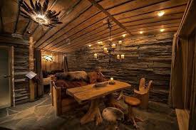 Viking Room Unusual Homes Rustic House Lodge