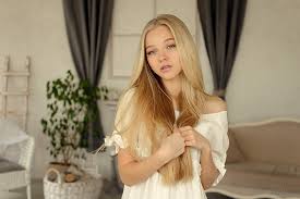 However, white blonde is a pure white (almost silver like color) where all of your natural hair is bleached, and there are no signs of other colors peeking through. Hd Wallpaper Women Blonde Face Long Hair Blue Eyes White Clothing Portrait Wallpaper Flare