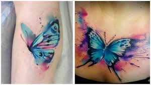 Los tatuajes de mariposas son, en mi opinión, unos los tipos de tatuajes que más sensualidad pueden representar si una mujer los tatúa en una zona determinada del cuerpo y, evidentemente, en el estilo adecuado. Tatuajes De Mariposas 2021 Significado Y 27 Ideas Para Inspi