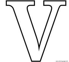 Search through more than 50000 coloring pages. Letter V Alphabet S2c45 Coloring Pages Printable