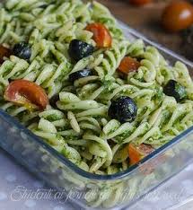 Pasta Fredda Con Pesto Di Rucola E Pomodorini Insalata Estiva Ricetta Ricette Pasti Italiani Pasta Fredda