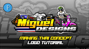 Alternative design software exclude illustrator and coreldrawsoftware desain alternatif selain illustrator dan coreldraw Thai Concept Logo Making Tutorial Using Pixellab App Youtube