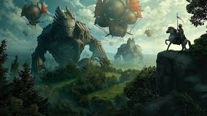 More images for the green knight wallpaper » Wallpaper 1920x1080 Px Air Art Artwork Balloons Collosus Fantasy Forests Grass Green Knights Medieval Skyscapes Zeppelin 1920x1080 Wallbase 1815137 Hd Wallpapers Wallhere