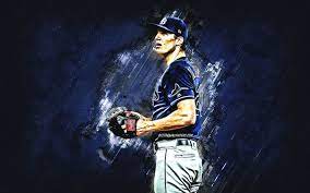 Boys wallpaper baseball baseball promposals. Download Wallpapers Tyler Glasnow Tampa Bay Rays Mlb American Baseball Player Portrait Blue Stone Background Baseball Major League Baseball For Desktop Free Pictures For Desktop Free