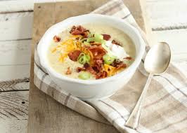It's a very simple and basic dish really and for the record sour cream and chives. Homemade Potato Soup Crockpot Or Dutch Oven A Farmgirl S Kitchen