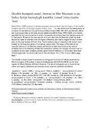 Josiah harlan, a quaker from philadelphia (the camel merchant of the title), rose to become a trusted administrator, only to defect to the afghans. Pdf Double Humped Camel Bronze In Met Museum Is An Indus Script Hieroglyph Karabha Camel Rebus Karba Iron Srini Kalyanaraman Academia Edu