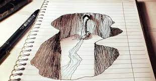 16 karya gambar kartun pakai trik 3d hasilnya tampak hidup. Tren 30 Gambar Lukisan Pensil Mudah