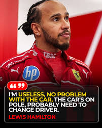 After a poor qualifying session, Hamilton was very critical of himself,  saying he was “useless” and even suggesting Ferrari should look for a new  driver. But Wolff said the seven-time world champion
