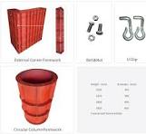 China High Efficiency Reusable Concorete Modular Column ...