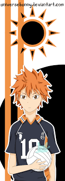 haikyuu bookmarks hinata by universebunny on deviantart