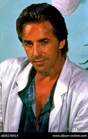 DON JOHNSON in MIAMI VICE, 1984, directed by JOHN NICOLELLA, LEON ICHASO  and RICHARD COMPTON. Copyright UNIVERSAL TV.