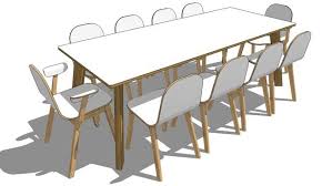3d Warehouse View Model Solid Oak Table Table Furniture