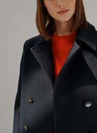 Caban pour femme , veritable kabic breton de la marque francaise dalmard marine fabricant de vetements marin à. Caban Femme Inspiration Marin Bleu Marine