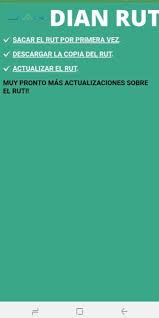 Además, este modelo para actualizar el rut en la dian, busca alcanzar la excelencia en sus servicios, al realizar sus operaciones con calidad máxima, consolidando así su legitimidad y. Dian Rut For Android Apk Download