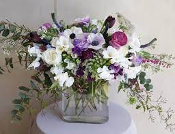 Good Morning Tuesday Anemone Sweetpea Tulips Freesia Springflowers We Offer Local Delivery Spring Floral Arrangements Flowers Delivered Flower Delivery
