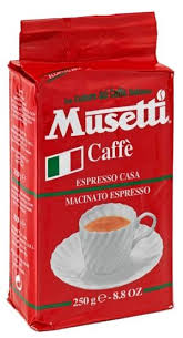 Ο αληθινοσ ιταλικοσ espresso στο σπιτι. Caffe Musetti Espresso Casa Macinato Espresso 250g Brick Piccolo S Gastronomia Italiana