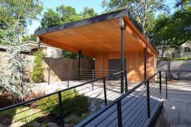 Modern Carport And Storage Photograph 34450 Modern Carport Carport Designs Carport With Storage