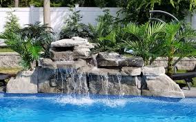 Alibaba.com offers 1,812 pool waterfalls products. Ricorock Gray 4 Double Swimming Pool Waterfall Kit