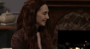 Melisandre From Game Of Thrones Ruins A Baby Shower In Hilarious Seth Meyers Sketch