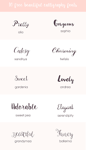 You can import fonts into every version of microsoft word available on windows, mac, and mobile devices. 10 Beautiful Calligraphy Fonts You Won T Believe Are Free Elan Creative Co Beautiful Calligraphy Calligraphy Fonts Beautiful Fonts