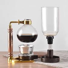 Jual Eworld Japanese Style Siphon Coffee Maker Vacuum Pot 3 Cups Jf99 Silver Online Desember 2020 Blibli