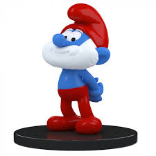 Papa smurf is the one above all. Collectible Figurine Puppy The Smurfs Papa Smurf 11cm 2021