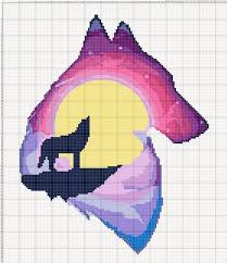 See details at links below! Space Wolf Cross Stitch Pattern Digital Pdf And Cssaga