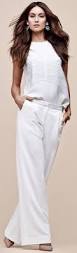 Image result for images of Donna Karan's wide leg trousers on runway