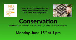 Conservation and Seed Bombs with Matt Crayne