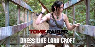 Tomb raider lara croft cosplay costume is made of oakdale cotton and elastic twill fabric. New Lara Croft 2010s From Tomb Raider Costume For Cosplay Halloween