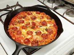 The Pizza Lab Foolproof Pan Pizza Recipes Serious Eats Cast Iron Recipes