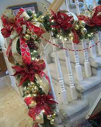 Gorgeous Diy Christmas Garland Christmas Garland Christmas Staircase