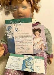 RARE BERDINE CREEDY & SANDRA BABIN LTD ED CAMILLE PORCELAN DOLL w/ORIG BOX  & COA