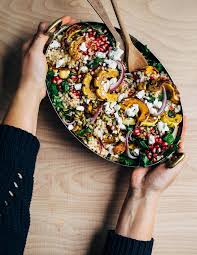 Check spelling or type a new query. Pearl Couscous And Roasted Delicata Squash Salad With Kale And Pomegranate Brooklyn Supper