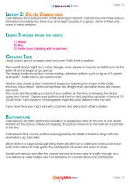 Example Lesson Plan From The Dancing Around The World Unit This Lesson Focuses On Ceili Dance Fro Lesson Plan Templates Printable Lesson Plans Dance Lessons