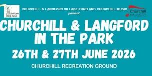 Churchill and Langford in the Park