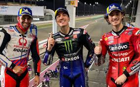 Ia mengungguli duo yamaha, fabio quartararo dan maverick vinales. Father S Day As Vinales Wins Season Opening Qatar Motogp