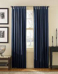 Classy and contemporary bedroom in white and blue leaves you spellbound. Great Blue Curtains Curtains Living Room Blue Living Room Curtains Living