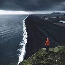 Iceland is a nordic island country in the north atlantic ocean and the most sparsely populated country in europe. Spiaggia Nera Islanda Places To Travel Black Sand Beach Iceland Iceland Travel