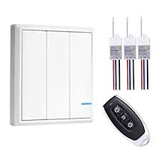 On the whole 2 or 3 gang switches will always be 2 way switches. Thinkbee 3 Gang Wireless Light Switch And Receivers Kit With Remote Control Key No Wiring No Wifi For Lamps Amazon Com Industrial Scientific