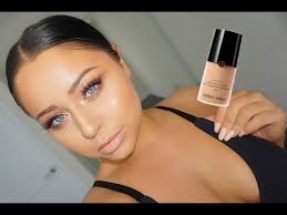 Discover the iconic silky, lightweight fluid foundation. Test It Tuesday New Giorgio Armani Power Fabric Foundation Review Youtube