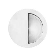 Reversible mortise lock for both right and the 335 round pocket door lock with key looks exceptionally premium thanks to the satin nickel finish. Round Flush Pull Semicircular Hole O90mm