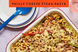 This post may contain affiliate links. Philly Cheesesteak Pasta Recipe Pinch Of Nom Image Of Food Recipe