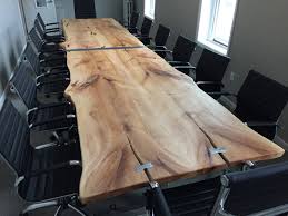 Extra Large Conference Tables From Stump Standards Llc Conference Table Live Edge Dining Table Large Conference Table